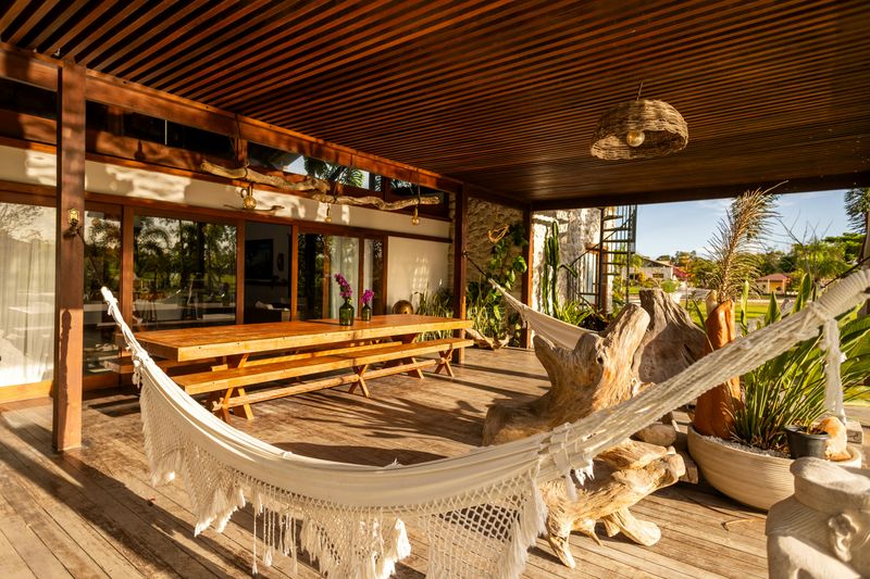 Bohemian Luxe Porch With Layered Textures