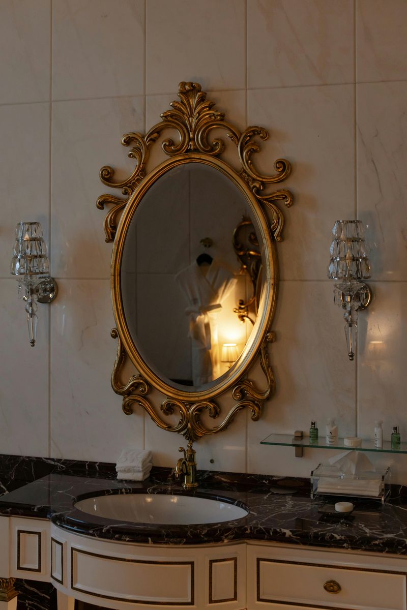 14 Ideas That Can Transform Your Bathroom, From Easy Updates To Complete Renovations - Decor Hint Statement Mirror