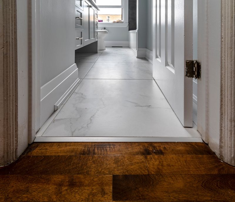 Mismatched Flooring Between Rooms