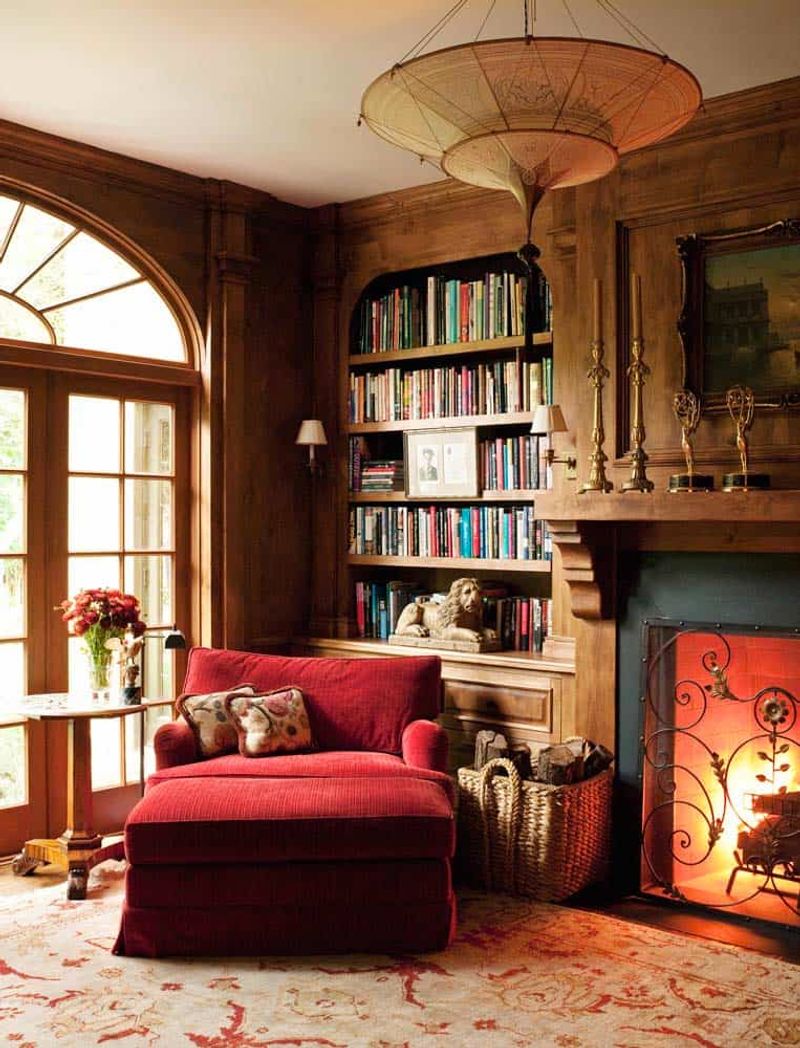 Home Office With Reading Nook