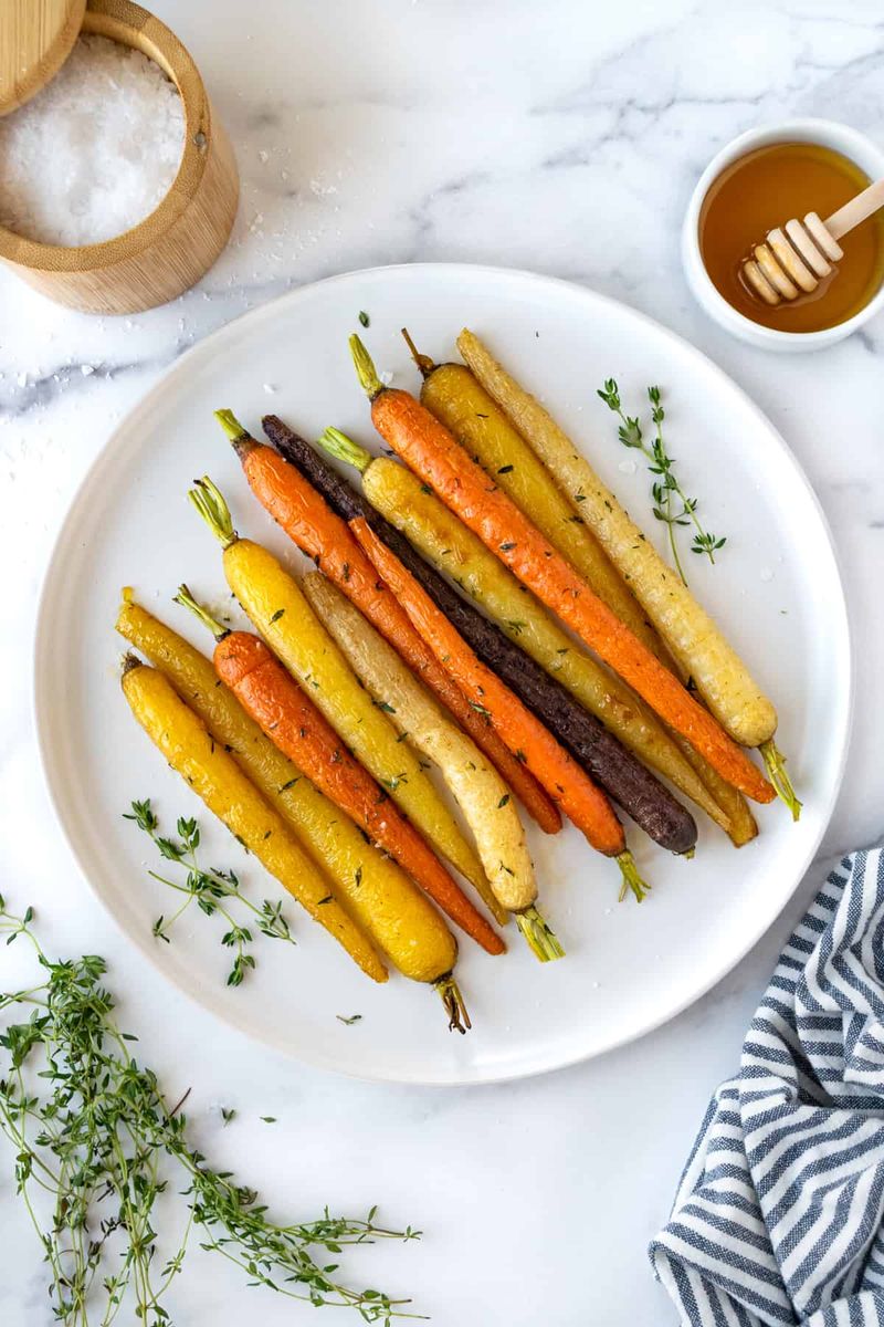 Honey-Glazed Carrots with Thyme