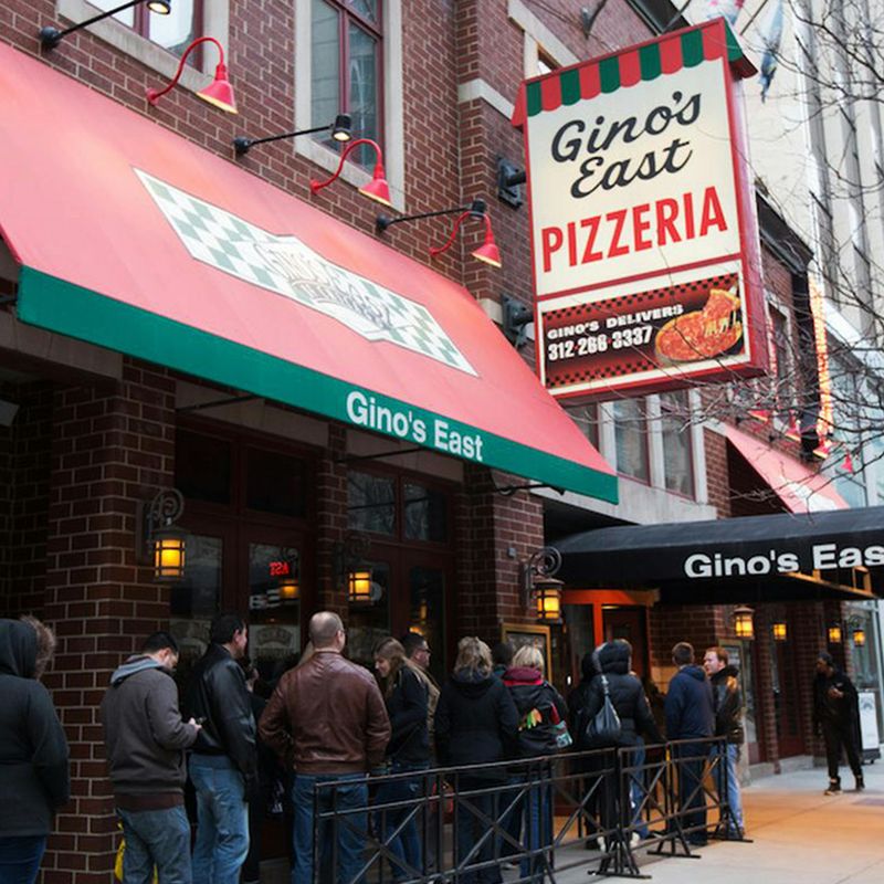 Gino's East: Graffiti Walls And Cornmeal Crusts