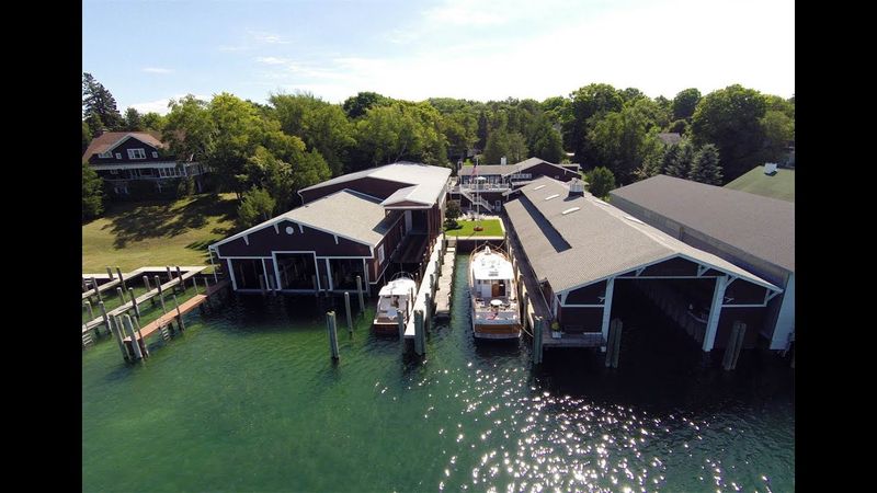 Lake Charlevoix's Boater's Dream Porch