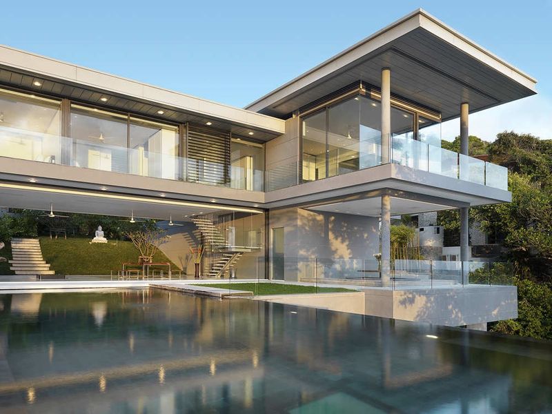 12 Oregon Coastal Homes With Breezy Timeless Style - Decor Hint Brookings Cliffside Contemporary