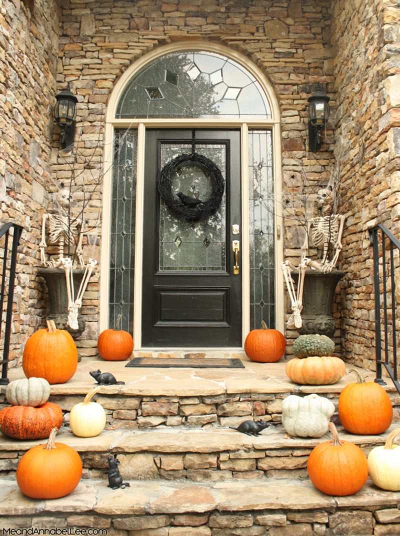 Gothic Victorian Halloween Door Decor