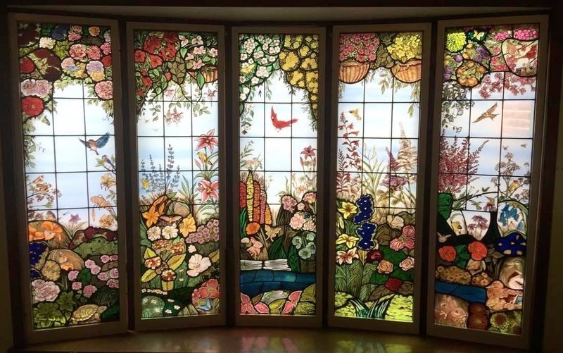 Stained Glass Windows With Haunting Glows
