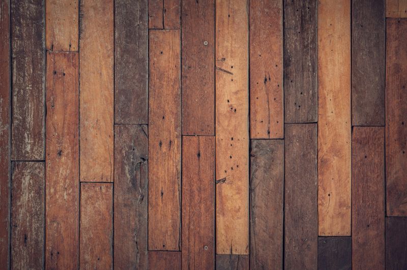 Faux Distressed Wood Planks