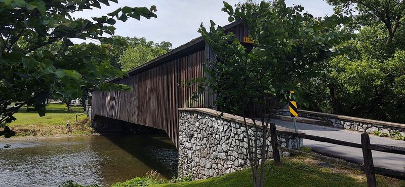 Hunsecker’s Mill Covered Bridge, Lancaster County