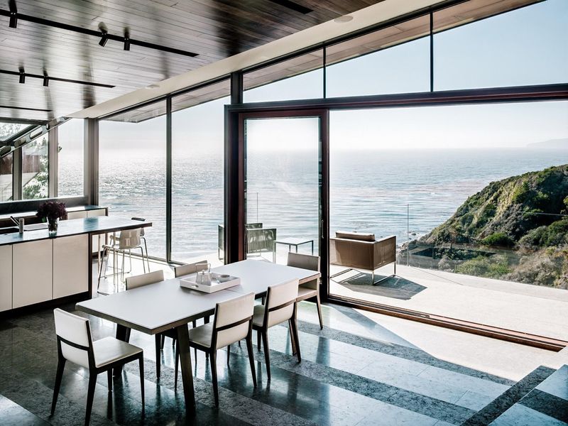Big Sur Cliffside Kitchen