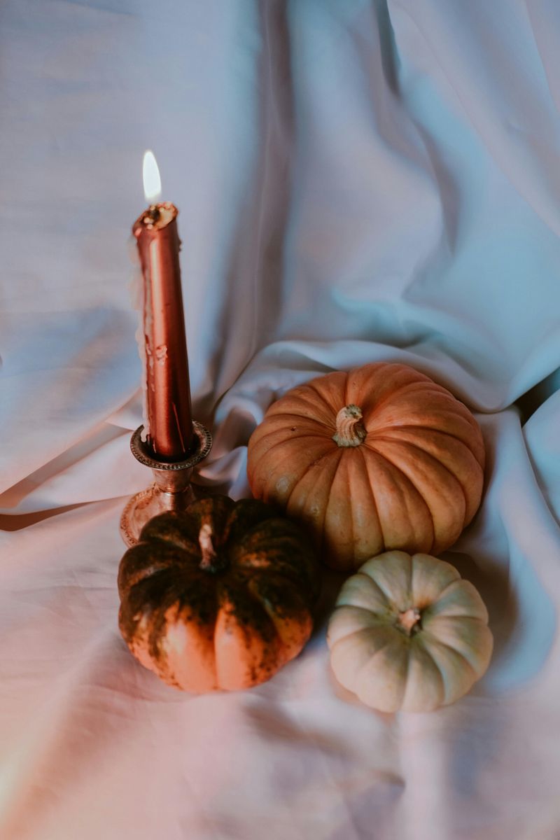 Candlelit Pumpkin Centerpieces