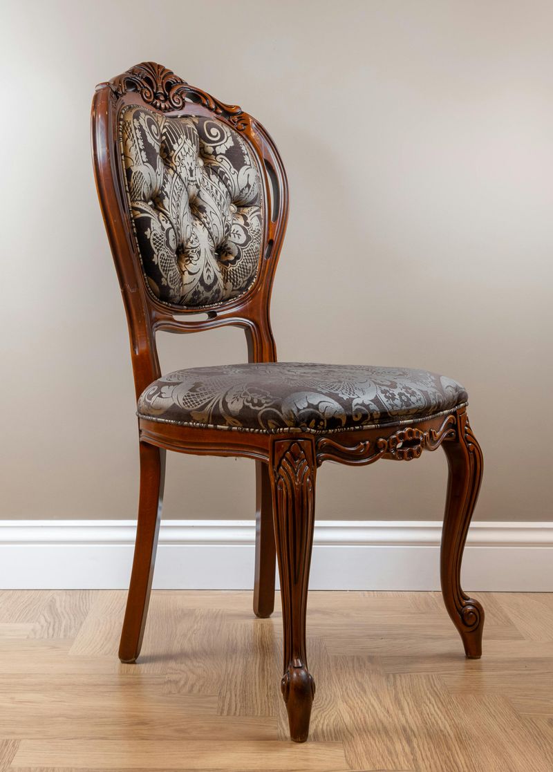 Dining Chair With Upholstery