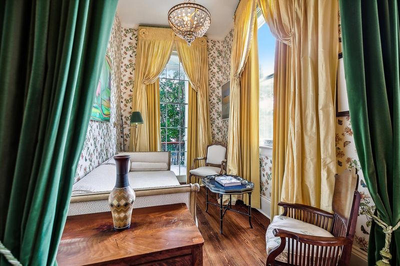 9 Elegant Touches That Make John Goodman's 1850s Home A Masterpiece - Decor Hint Dramatic Bay Windows