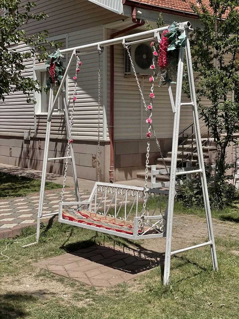 Metal Frame Porch Swing
