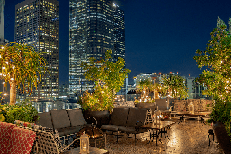 Rooftop Sunset Dinner In L.A. With Skyline Views