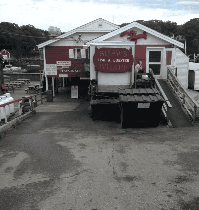 Shaw's Fish & Lobster Wharf - New Harbor