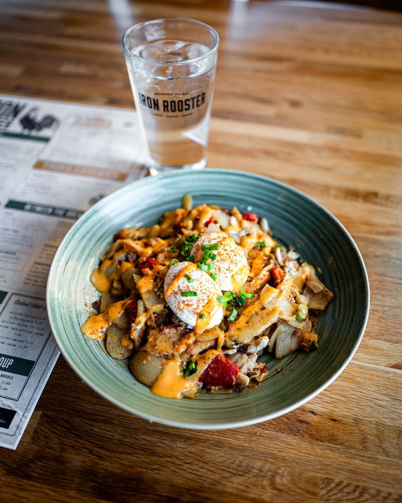 The Iron Rooster – Breakfast-to-Dinner Crab Creations