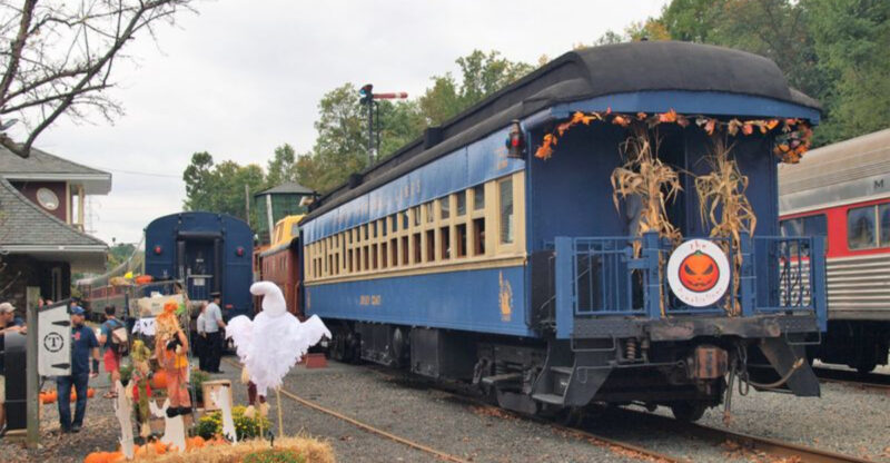 Haunted Fall Foliage Train Rides Wind Through New Jersey’s Scenic Routes