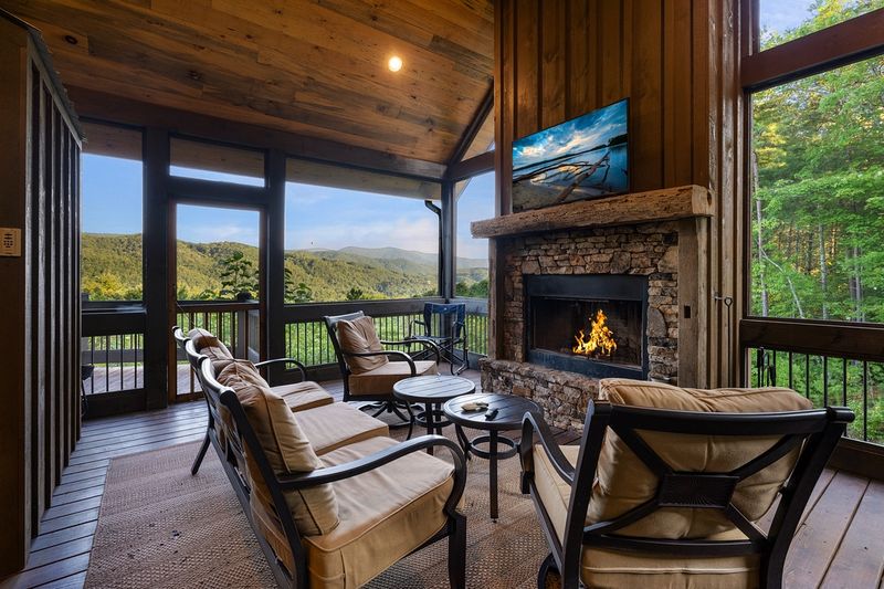 7 Georgia Farmhouses With Porches Built For Storytelling - Decor Hint Blairsville's Mountain Masterpiece