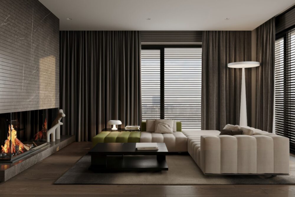 11 Mistakes That Can Make A Living Room Feel Smaller Than It Is - Decor Hint Heavy Window Treatments Blocking Light 1 - Decor Hint