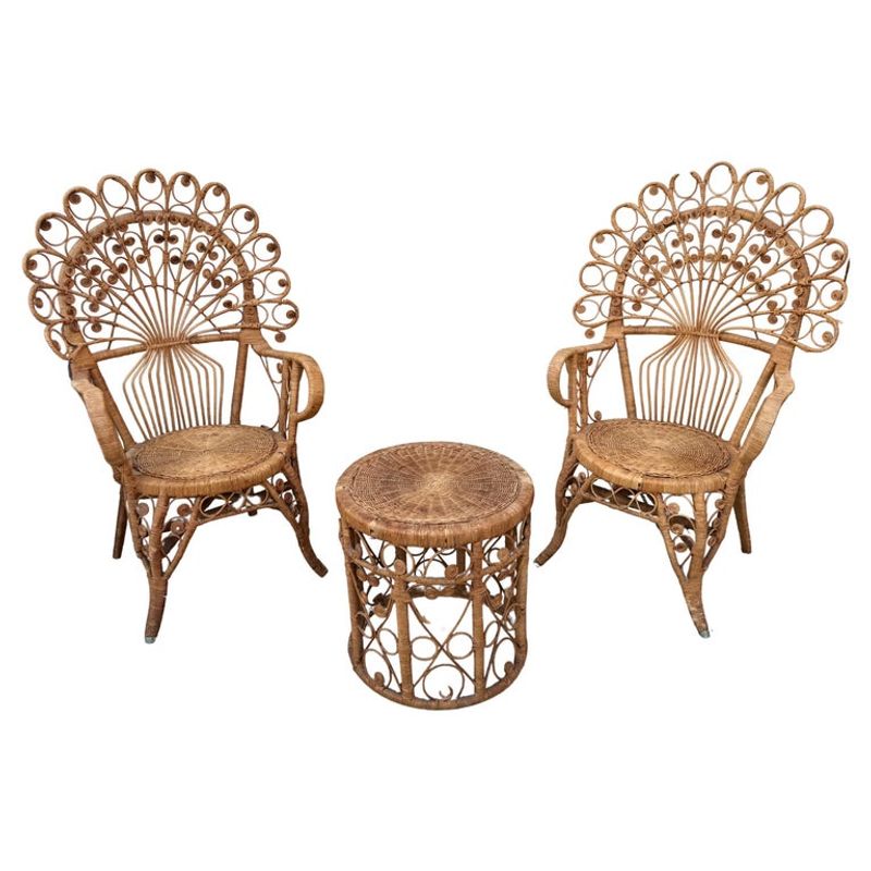 Rattan and Wicker from the Colonial Era