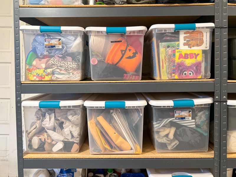 Relying On Plastic Totes In Living Areas