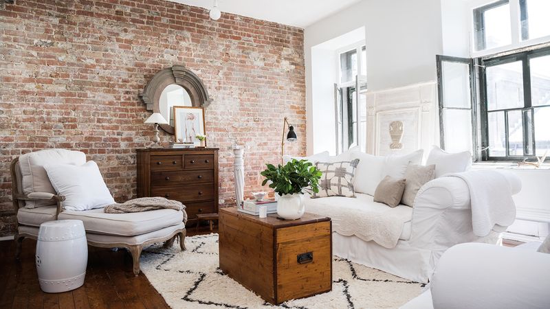 How To Bring The Classic New York Brownstone Look Into Your Own Home - Decor Hint Adding Exposed Brick Walls For Urban Character