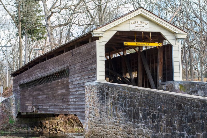 Rapps Dam Covered Bridge, Chester County