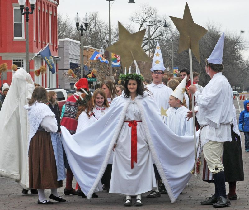 Lindsborg's St. Lucia Festival Procession