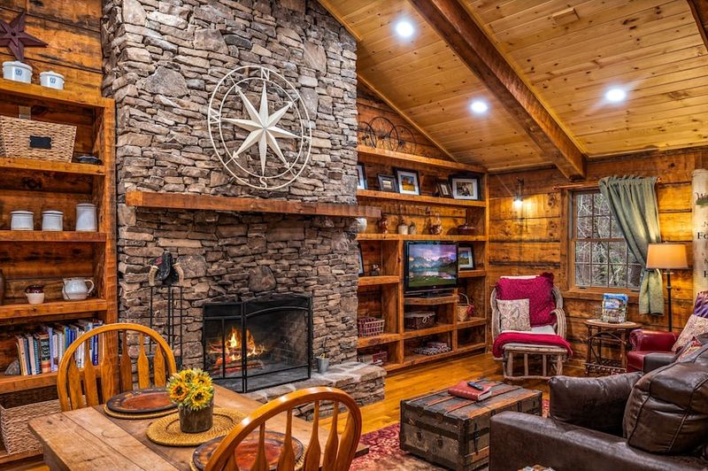 Dining Room With Central Hearth