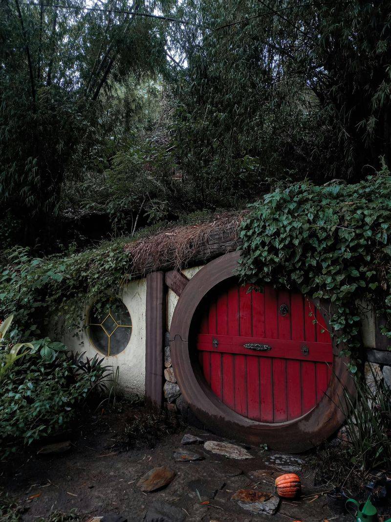 14 Hobbit-Style Homes That Could Inspire Unique Design Ideas - Decor Hint Grass-Covered Roof Cottages