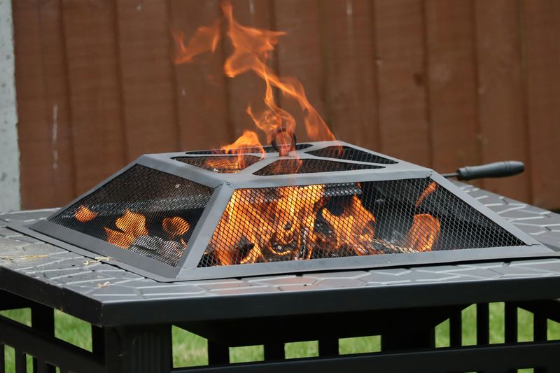 Keep Warm With A Fire Feature