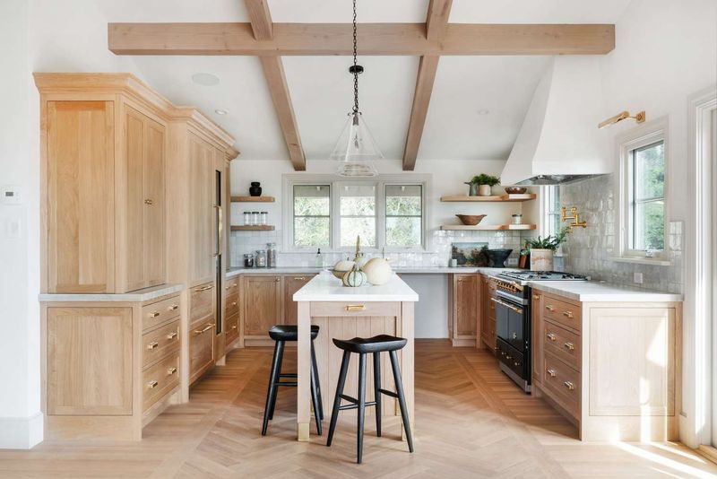 How To Bring The Warmth Of New Hampshire Pine Kitchens Into Your Home - Decor Hint Using Warm, Ambient Lighting For A Cozy Glow