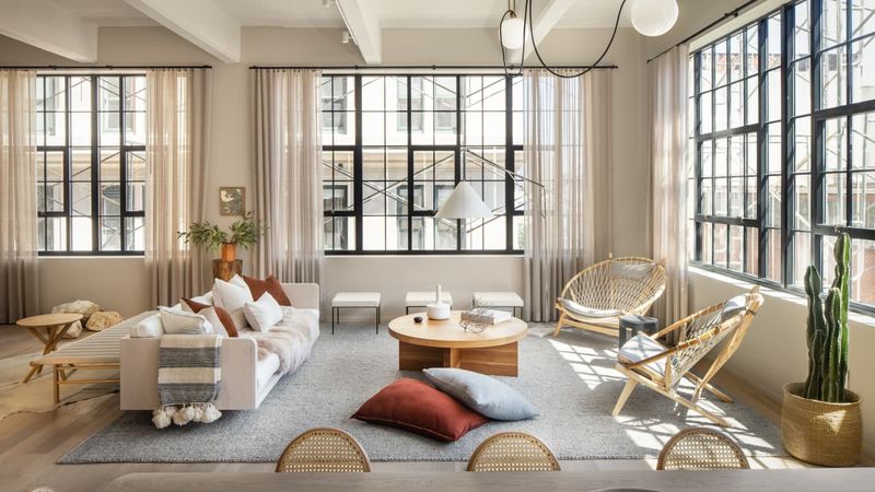 Scandinavian-Industrial Fusion Loft