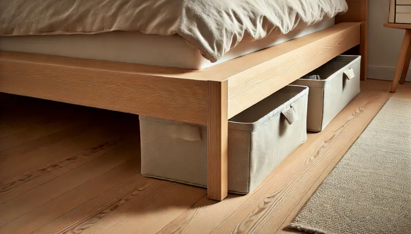 Forgetting To Maximize Under-Bed Storage