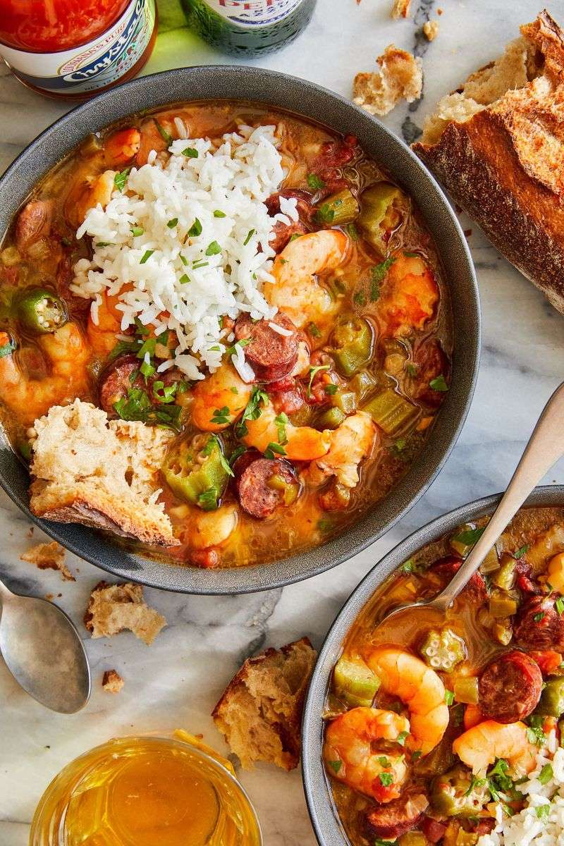 Gulf Coast Shrimp Gumbo