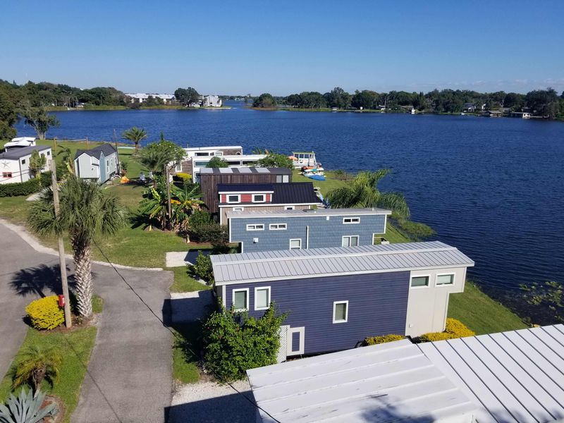 10 Tiny Homes Across The USA That Redefine Modern Living - Decor Hint Lakefront Living At Orlando's Tiny Home Haven