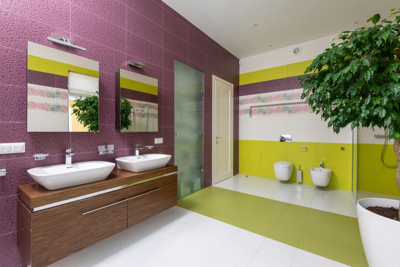 12 Home Features That Could Look Out Of Style - Decor Hint Tiled Walls in Bathrooms with Dated Patterns
