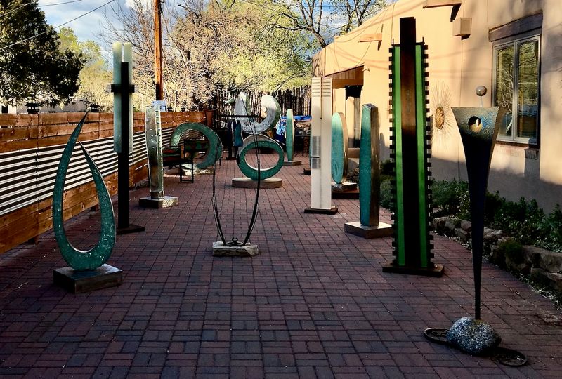 Canyon Road's Hidden Jewel Patio