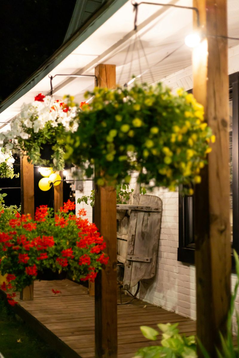 13 Weekend Projects That May Give Your Porch A New Look - Decor Hint Hang flower baskets or planters