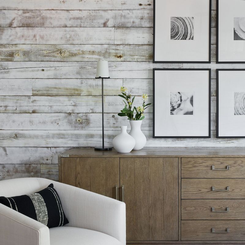 Reclaimed Wood Accent Wall