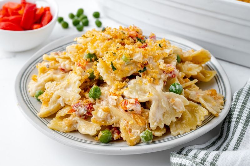 Cabin Lake Tuna Noodle Surprise