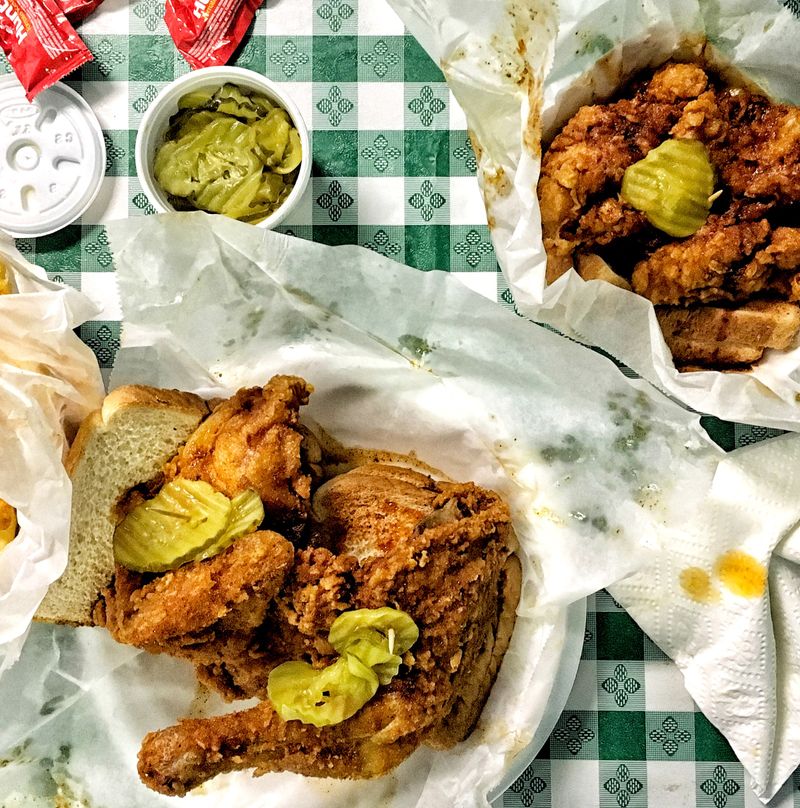 Prince's Hot Chicken in Nashville, Tennessee