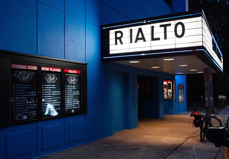 Rialto Cinema's Weeping Woman