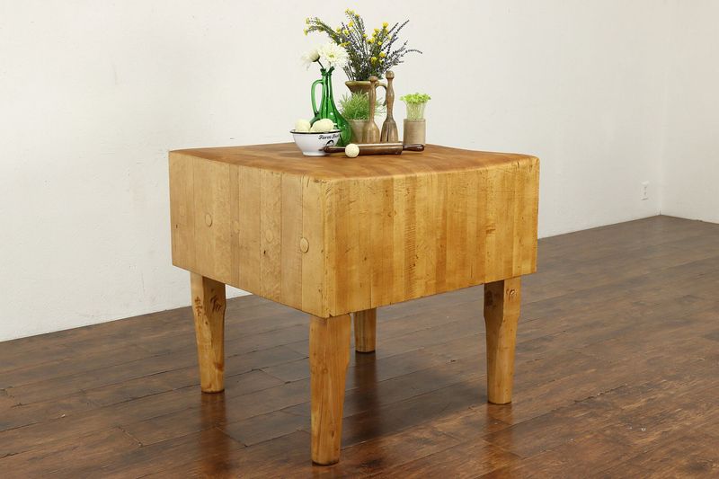 12 Wisconsin Farm Tables That Bring Everyone Together - Decor Hint Butcher Block Table