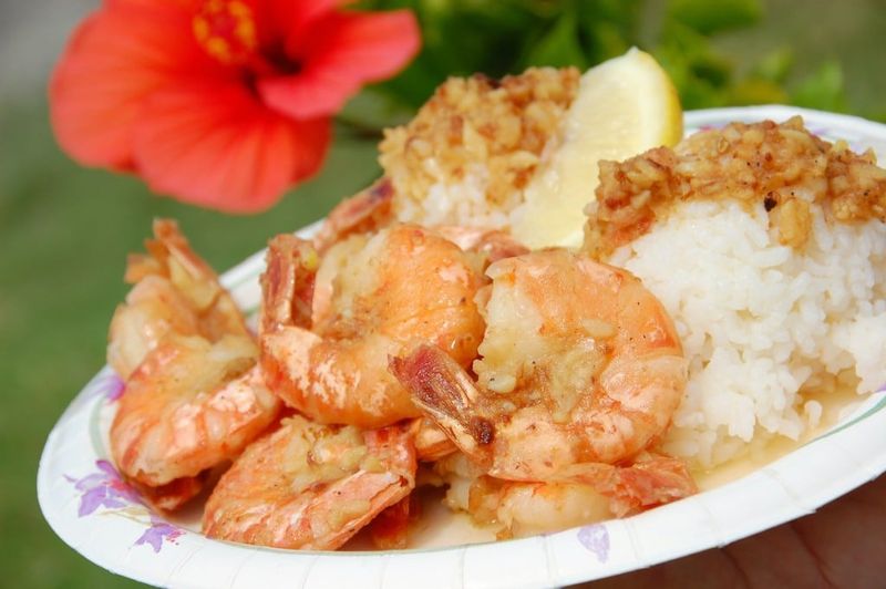 Garlic Shrimp: North Shore Food Truck Fame