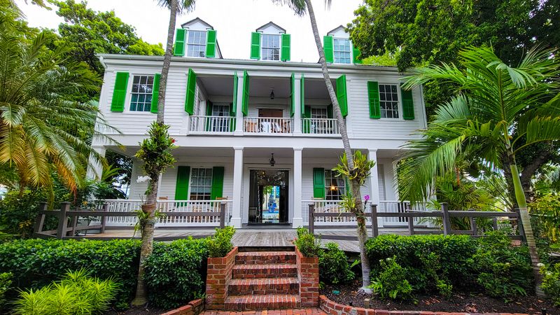 The Audubon House's Tropical Garden Porch