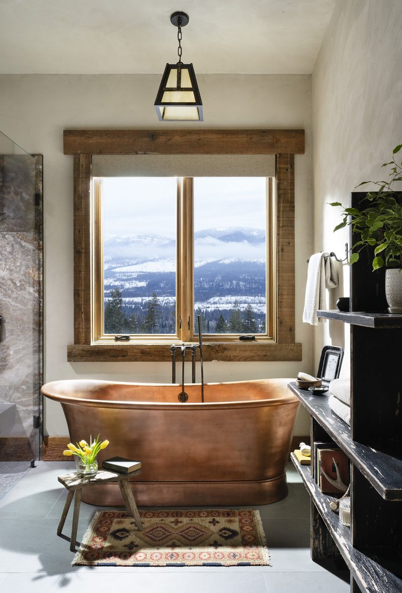 7 Montana A-Frame Chalets With Interiors That Whisper Cozy - Decor Hint Flathead Lake Luxury