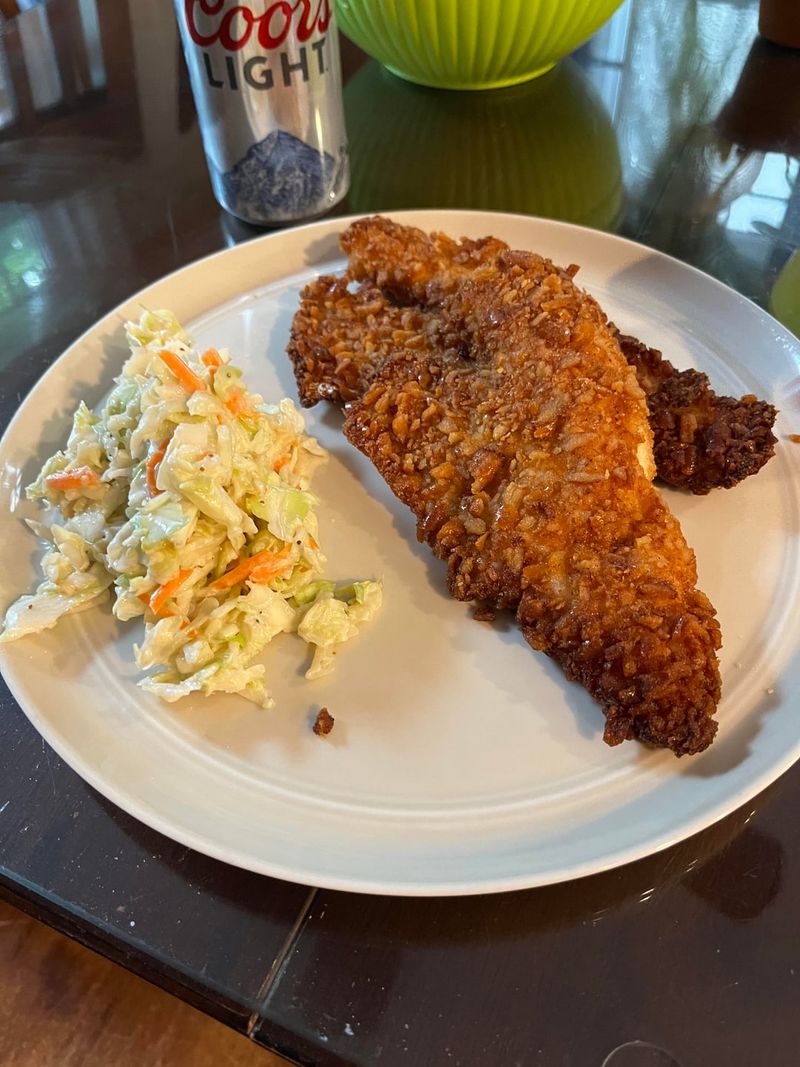 The Saloon's Spicy Cajun Walleye