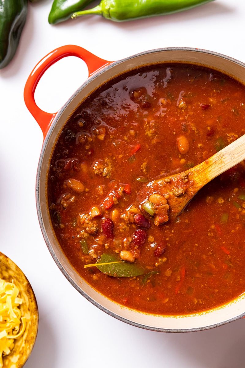 Apple Cider Venison Chili