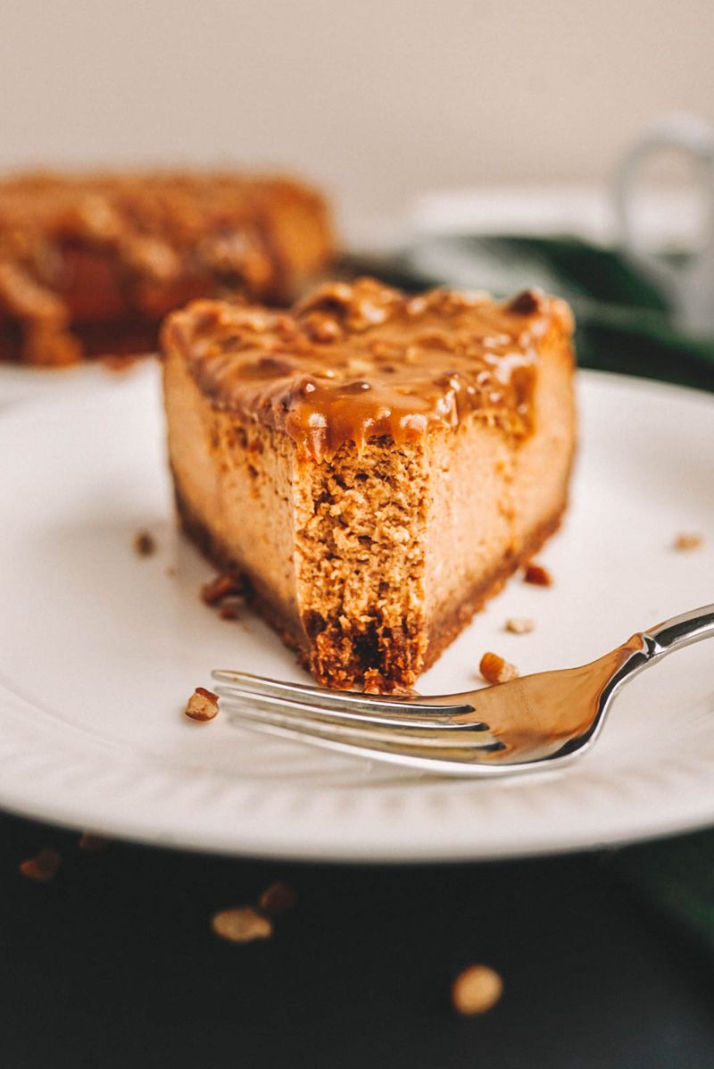 Pumpkin Maple Cheesecake